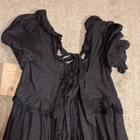 Innika Choo square neckline 100% cotton mini dress size 3 - Picture 5 of 11